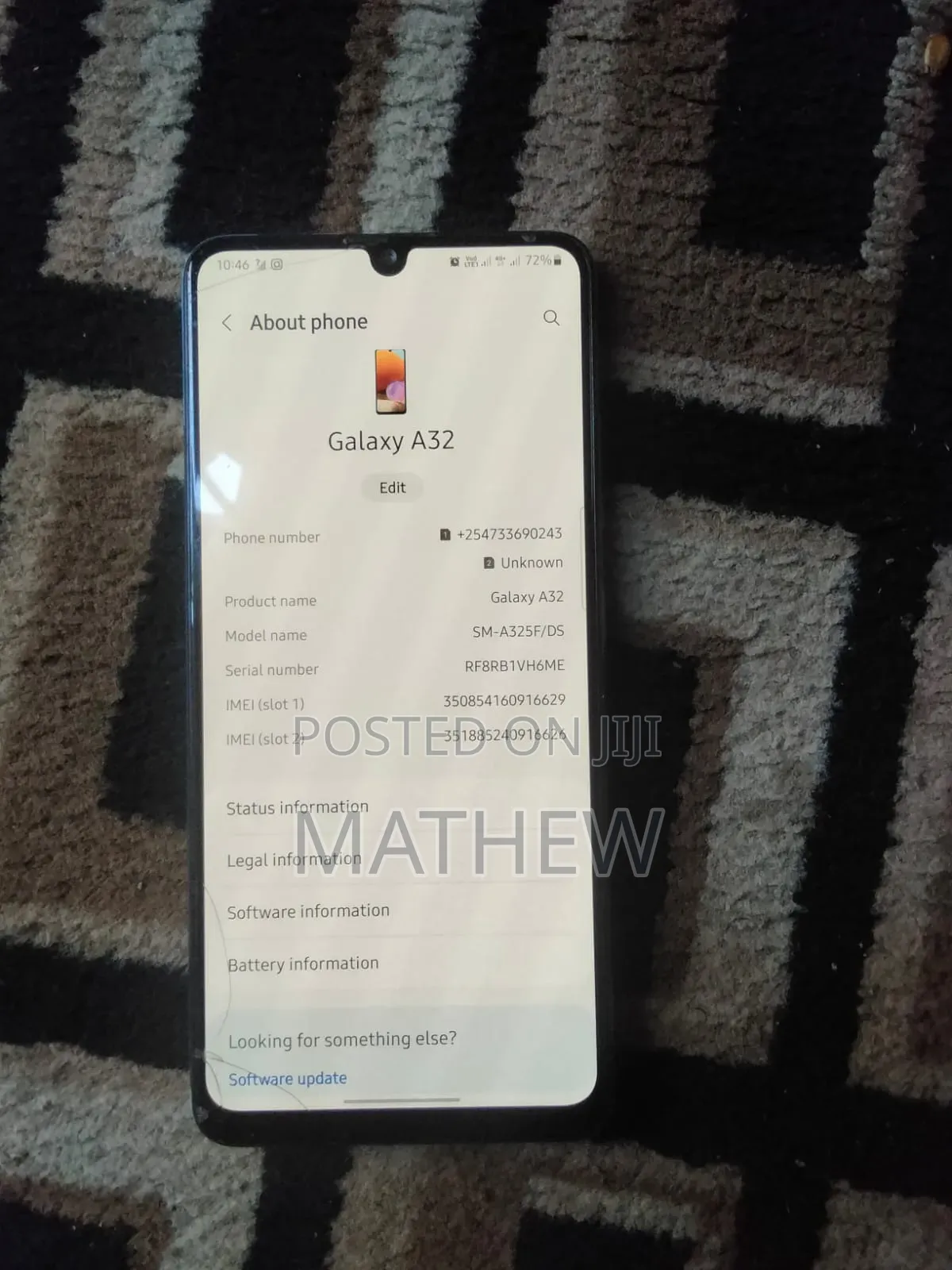 Samsung Galaxy A32 5G 128 GB Blue