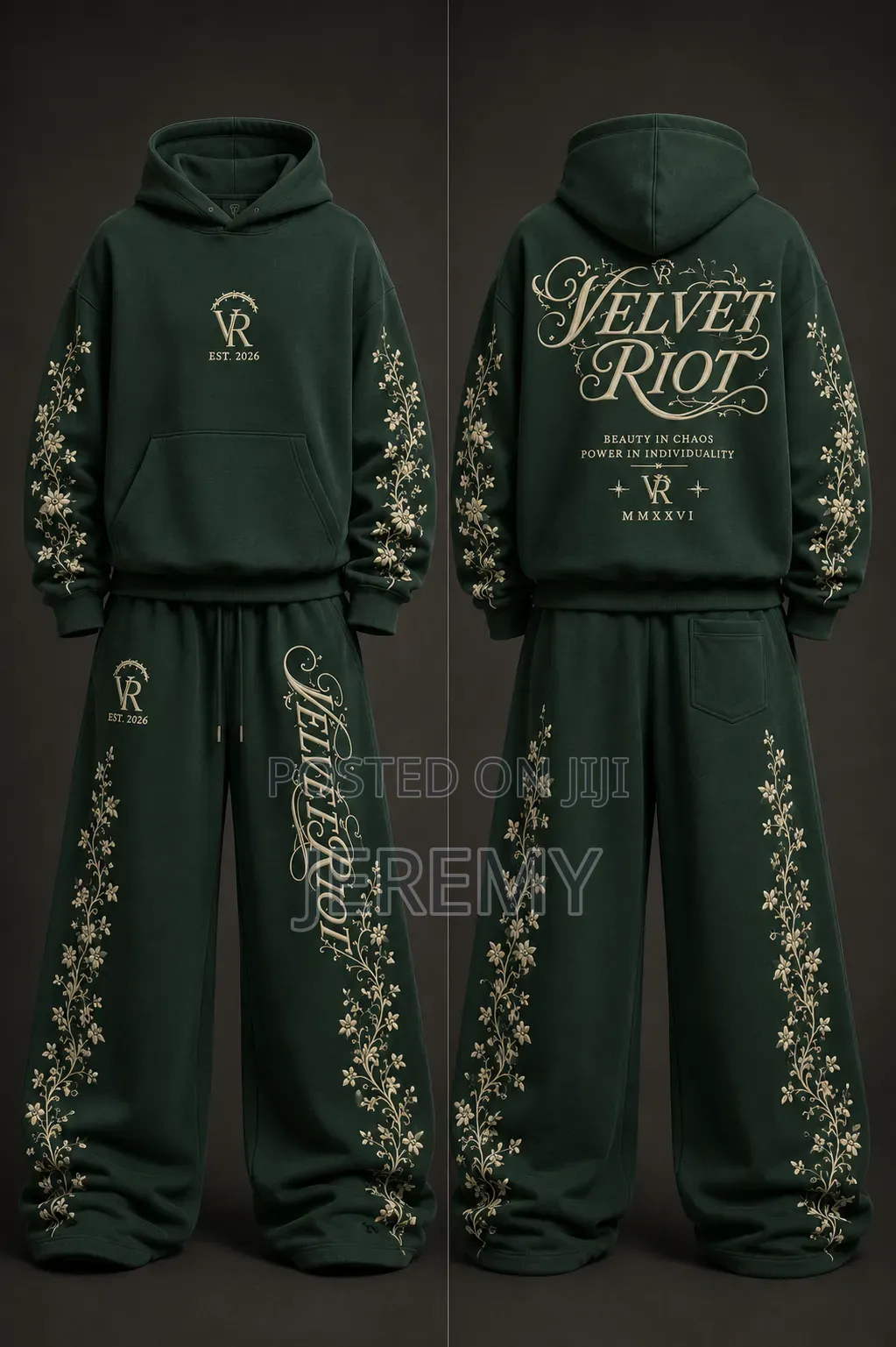 Velvet Riot – Crimson Vine Set 