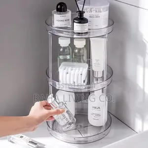 3 Layer 360° Lazy Susan Cabinet Turntable Organizer