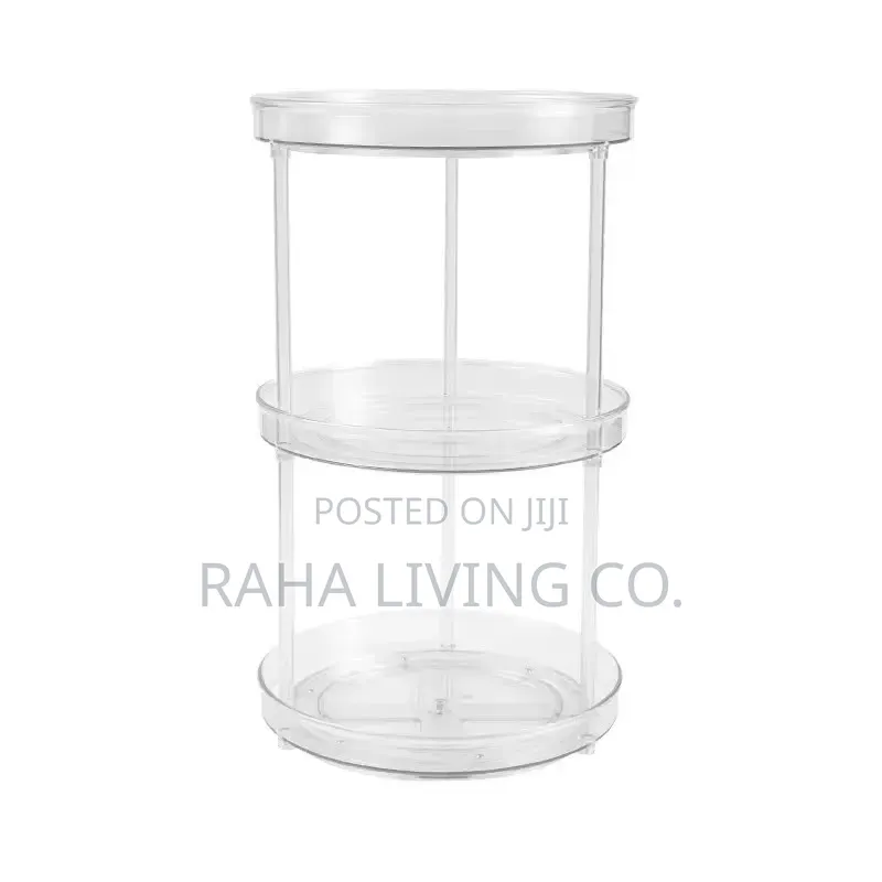 3 Layer 360° Lazy Susan Cabinet Turntable Organizer