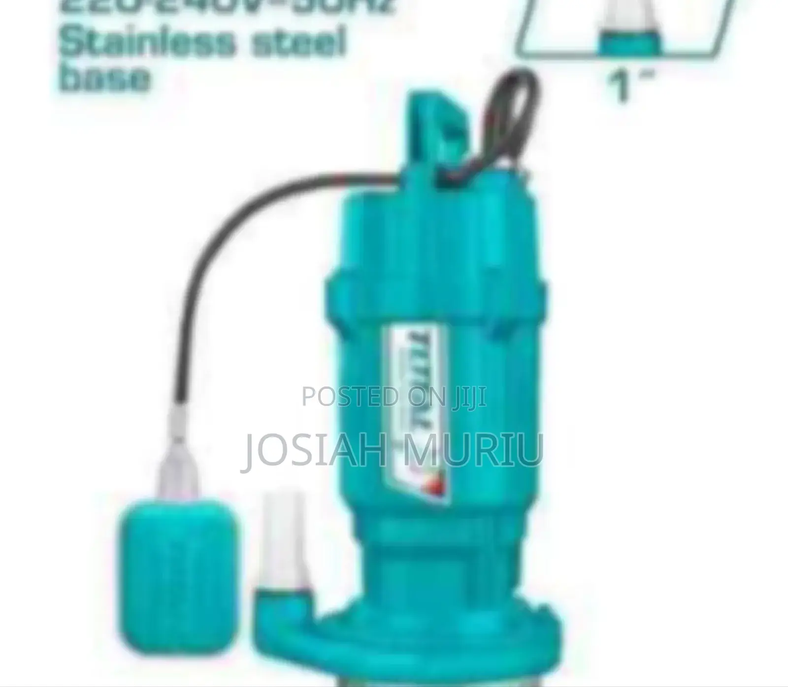 550w 0.5 Hp Submersible Water Pump