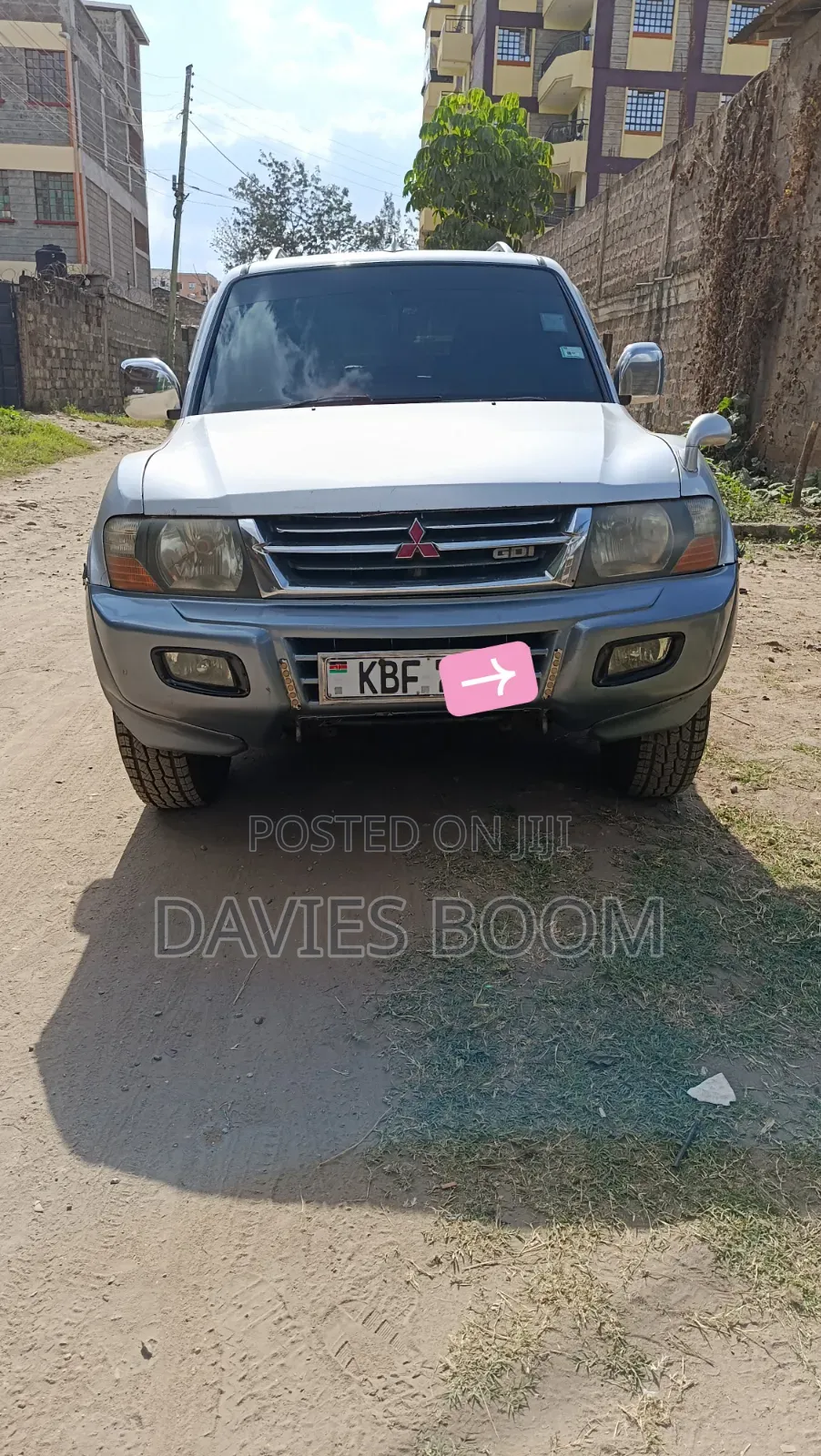 Mitsubishi Pajero 2002 Silver