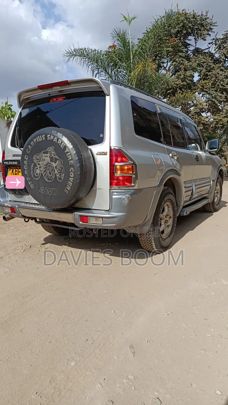 Mitsubishi Pajero 2002 Silver