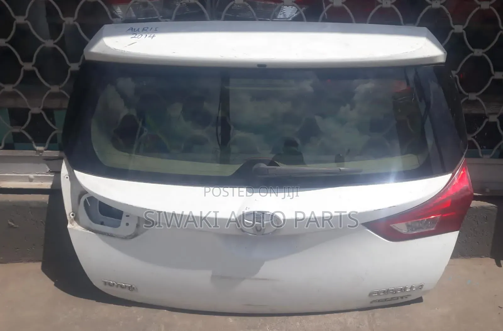 Toyota Auris 2014 Boot