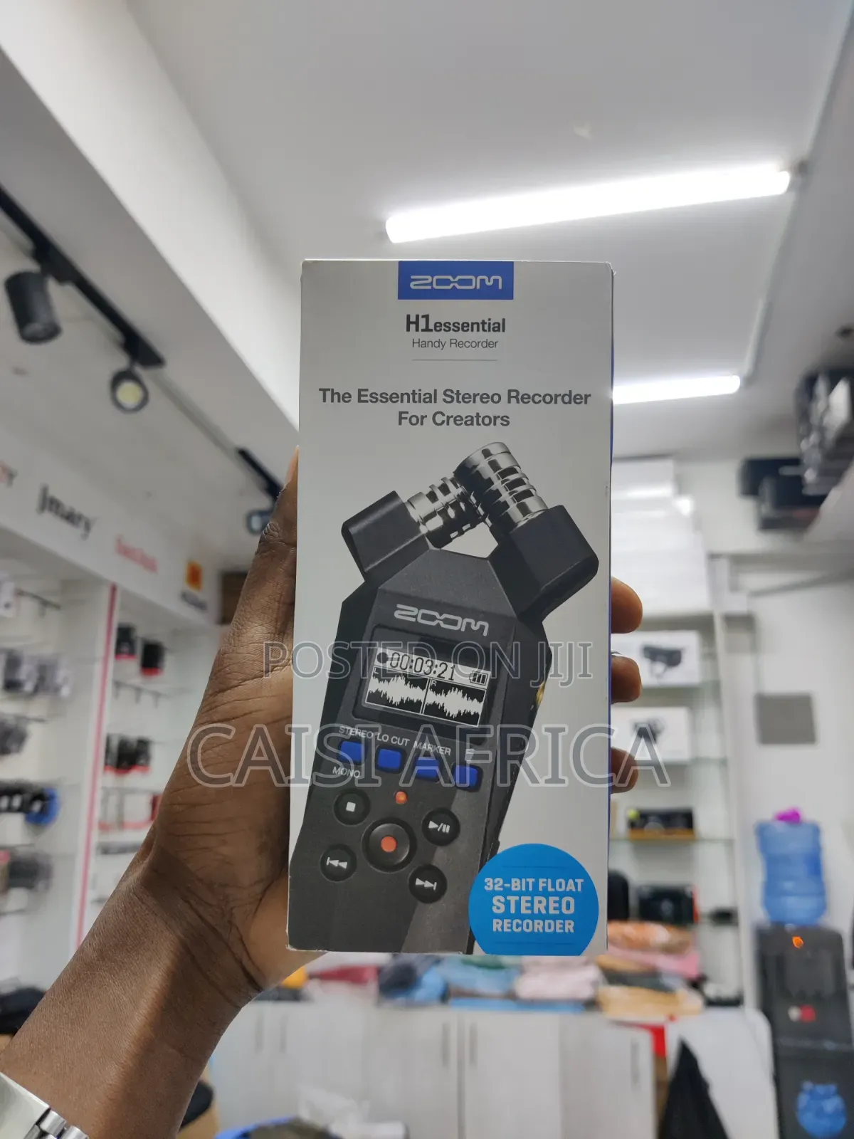 Zoom H1essential 2-Track 32-Bit Float Portable Audio Recorder