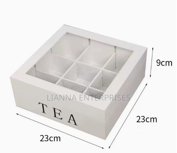 Bamboo Tea Bag Organizer