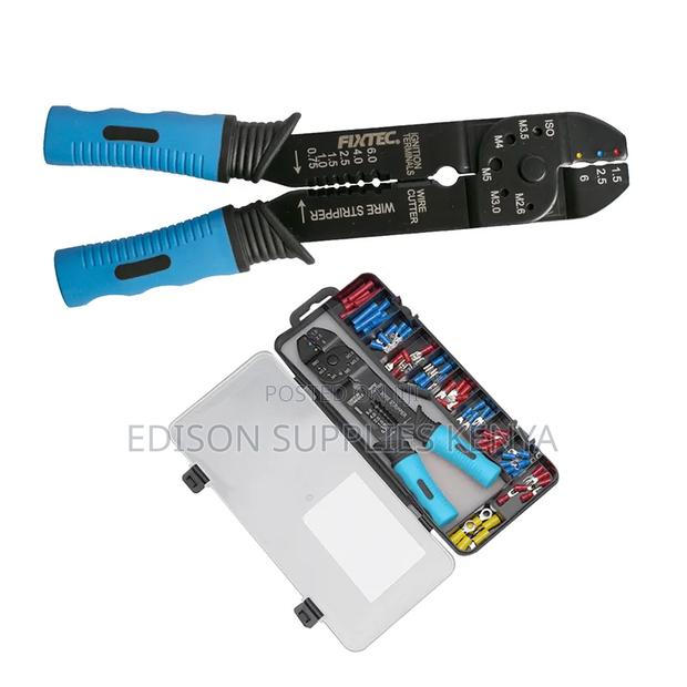 Fixtec Multifunctional Wire Stripper 8" Cable Stripper Crimping Tool - thumbnail 4