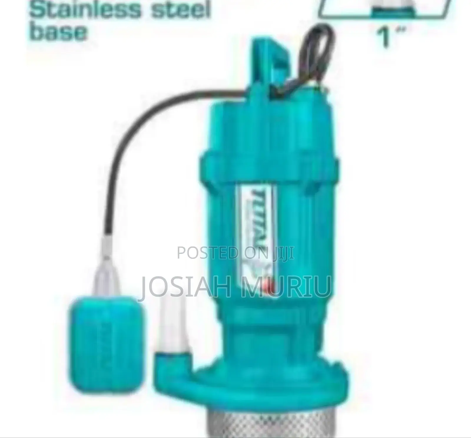 750w 0.1hp Submersible Pump