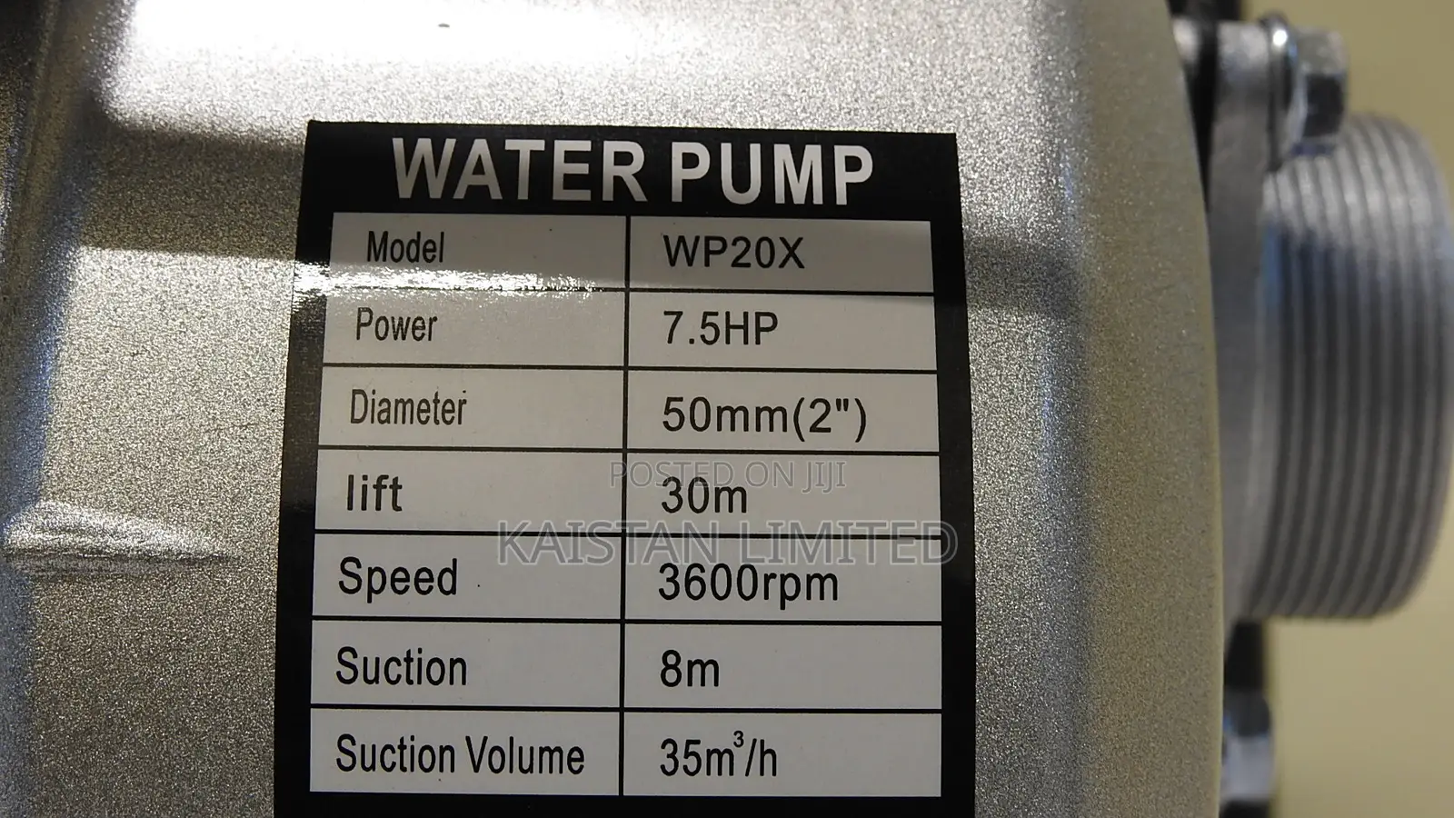 Kato Germany Wp20x 7.5hp 2 Inch Petrol Water Pump – 35m3/H
