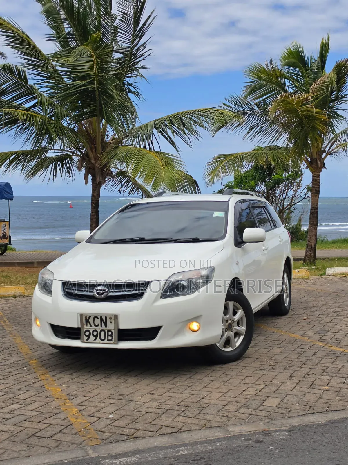 Toyota Corolla Fielder 2012 White