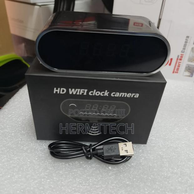 Hd Mini Wireless Table CCTV Surveillance Camera - thumbnail 2