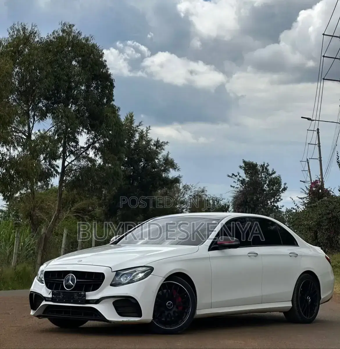 Mercedes-Benz E200 2017 White