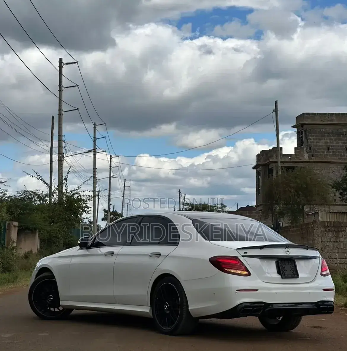 Mercedes-Benz E200 2017 White