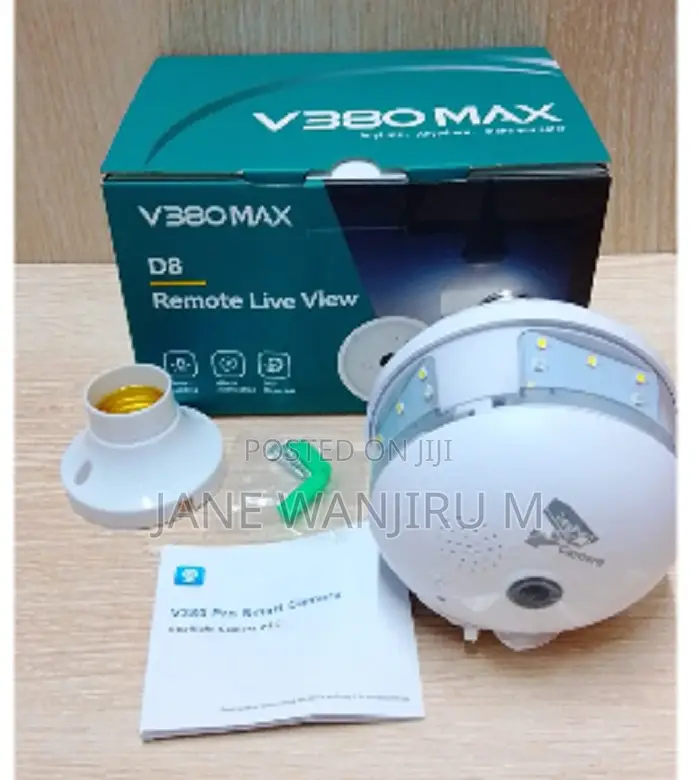 Professional V380 Max D8 Indoor Surveillance Camera