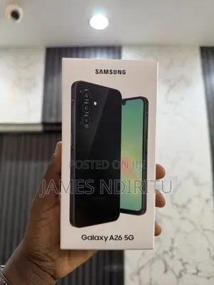New Samsung Galaxy A26 256 GB Black
