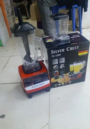 Silver Crest Commercial Blender,Large 2-Litre Capacity Jar
