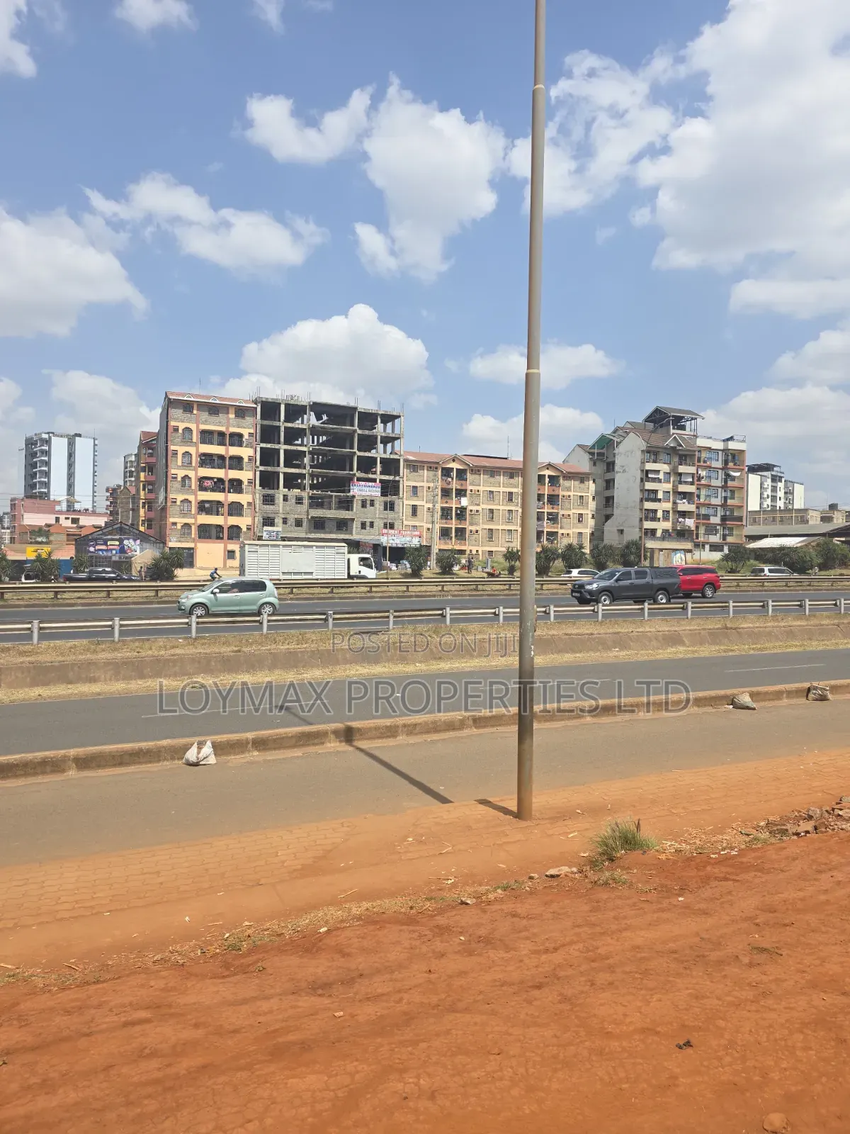 Distressed 100/100 Commercial Plot Touching Thika Super Highway.