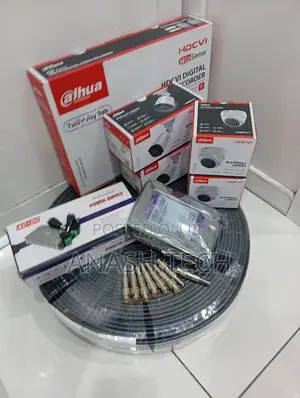Dahua 4 Channel CCTV System With Remote Access