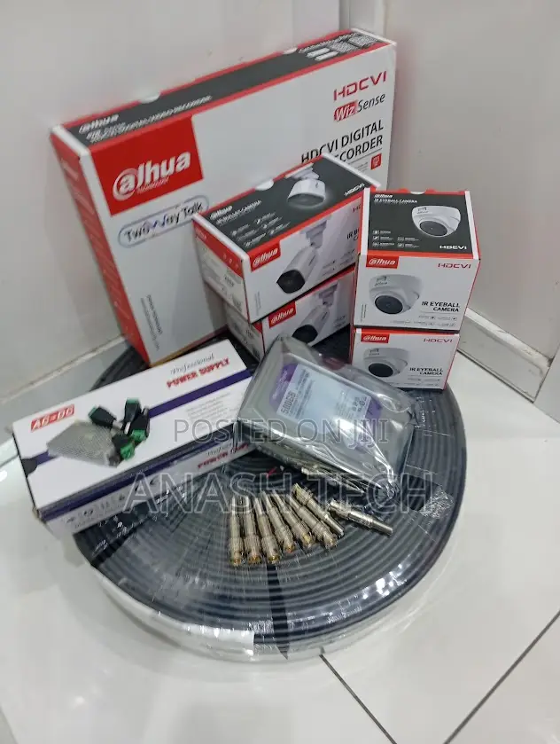 Dahua 4 Channel CCTV System With Remote Access
