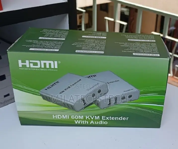 Hdmi Extender 60m Over Network Cable With KVM Function