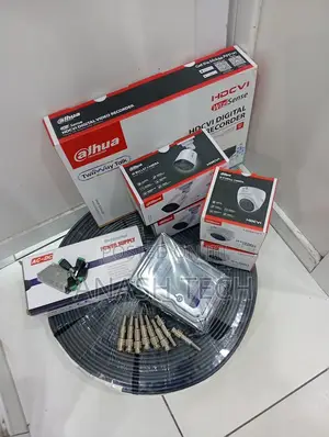 Dahua 4ch CCTV Kit With Motion Detection Night Vission