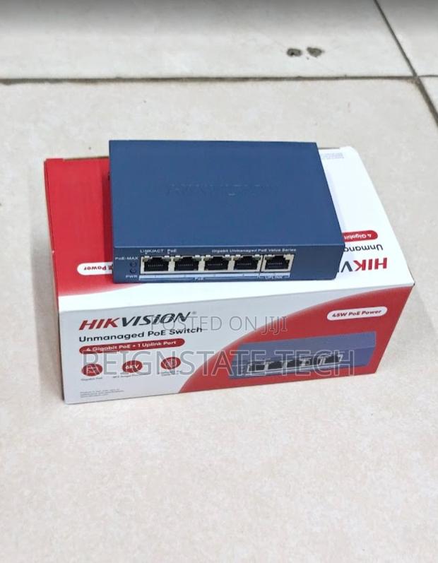 Hikvision 4ports Unmanaged Poe Switch