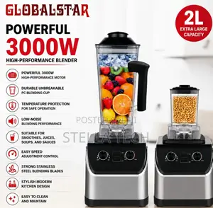 Globalstar 2 in 1 Gs-1681 3000w 2l Blender