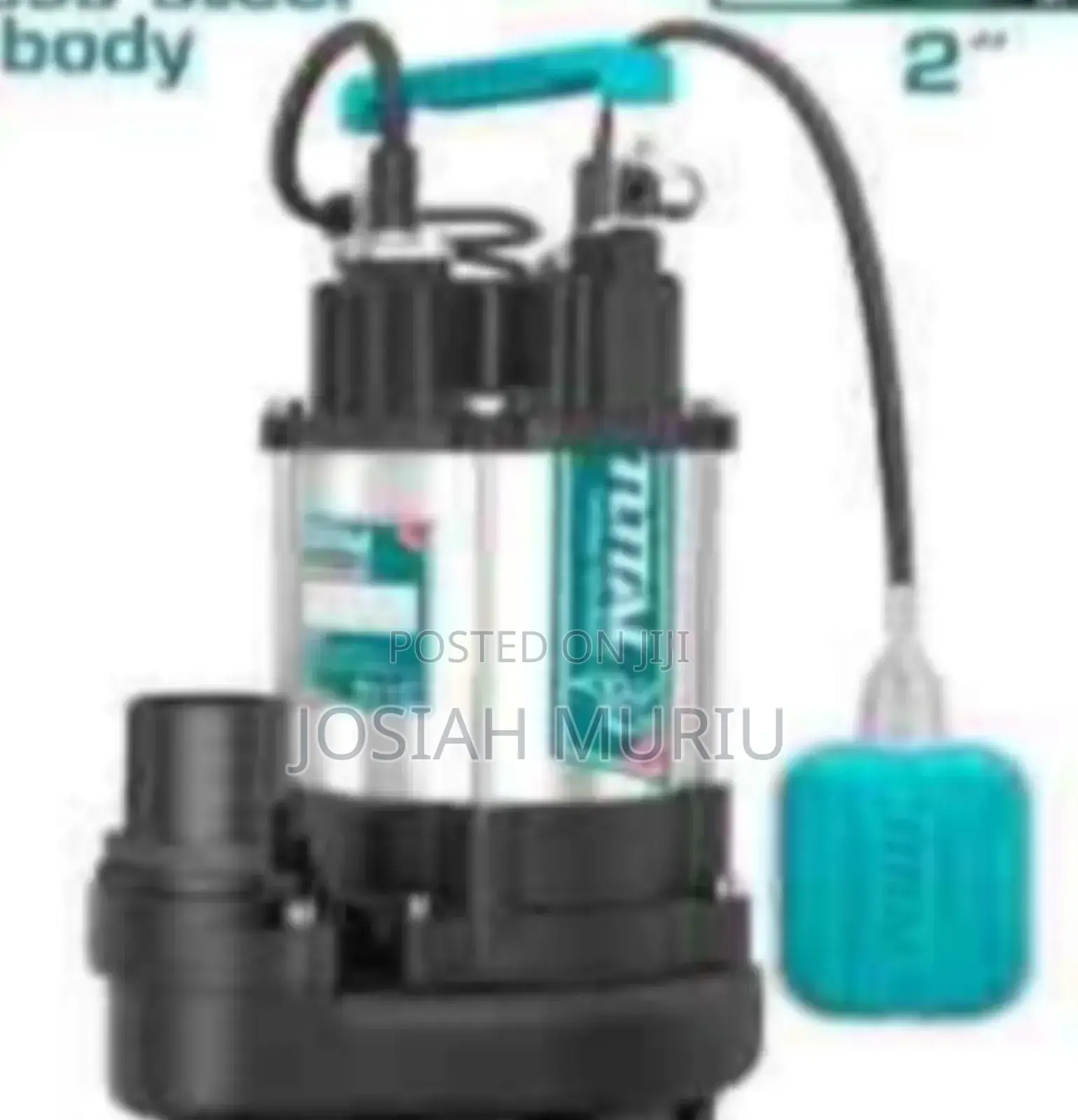 750w 1.0hp Submersible Pump