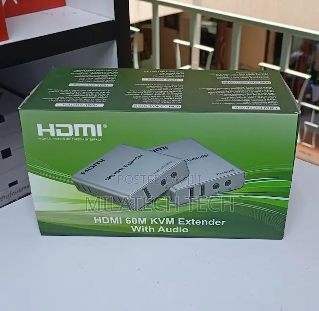Hdmi KVM Extender 60 Meter Full Hd Cat5e/Cat6 Rj45 Extender