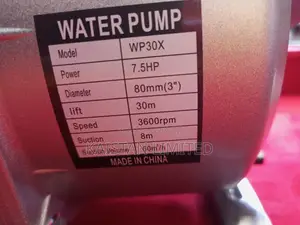 Kato Germany Wp30x 7.5hp 3 Inch Petrol Water Pump – High Flow 60m3/H