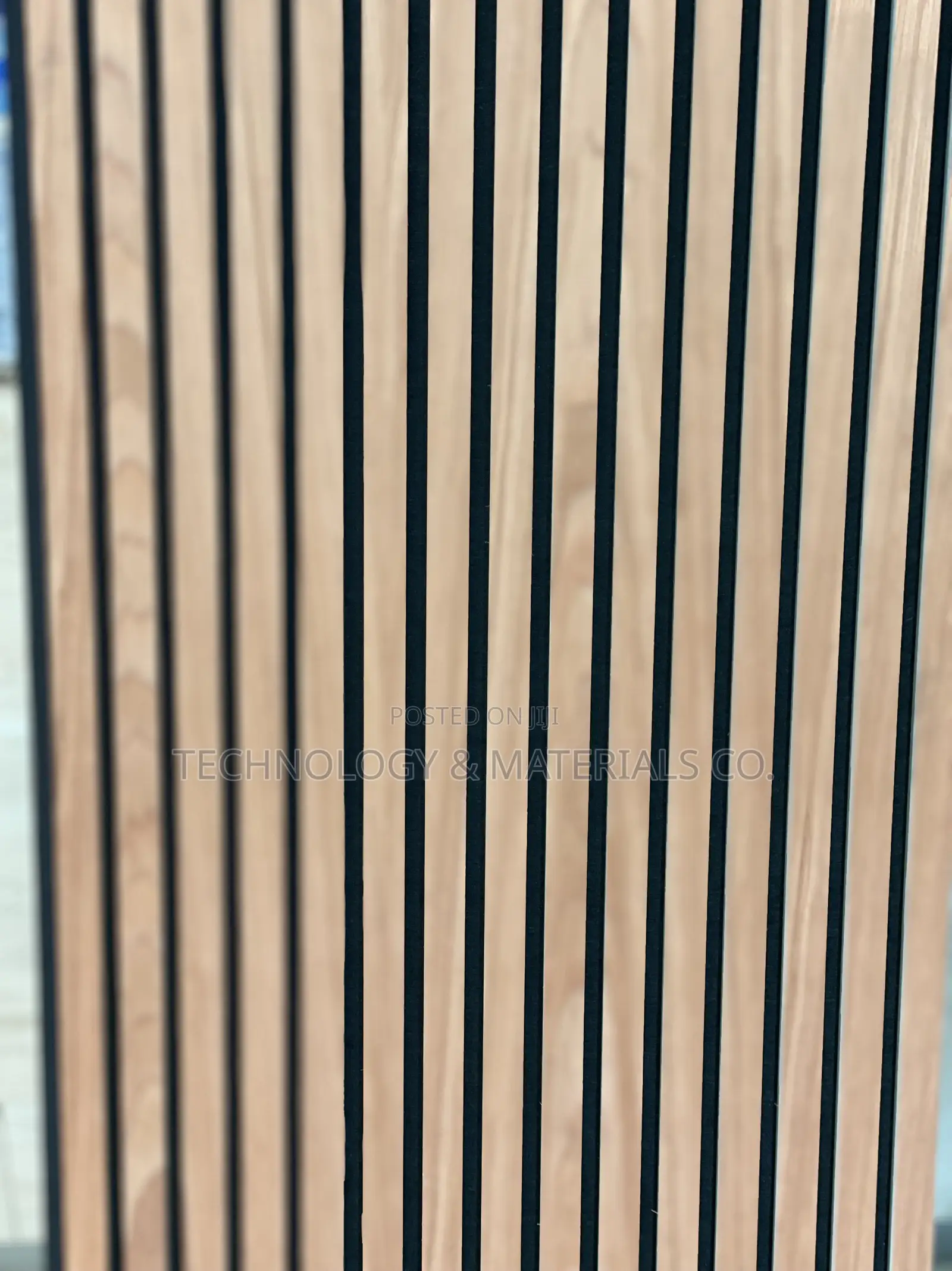 Acoustic Panel in Natural Oak -2.6x0.6m