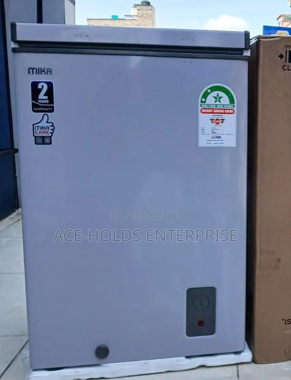95 Litres Mika Chest Freezer (Manual Defrost) - McF95wlg