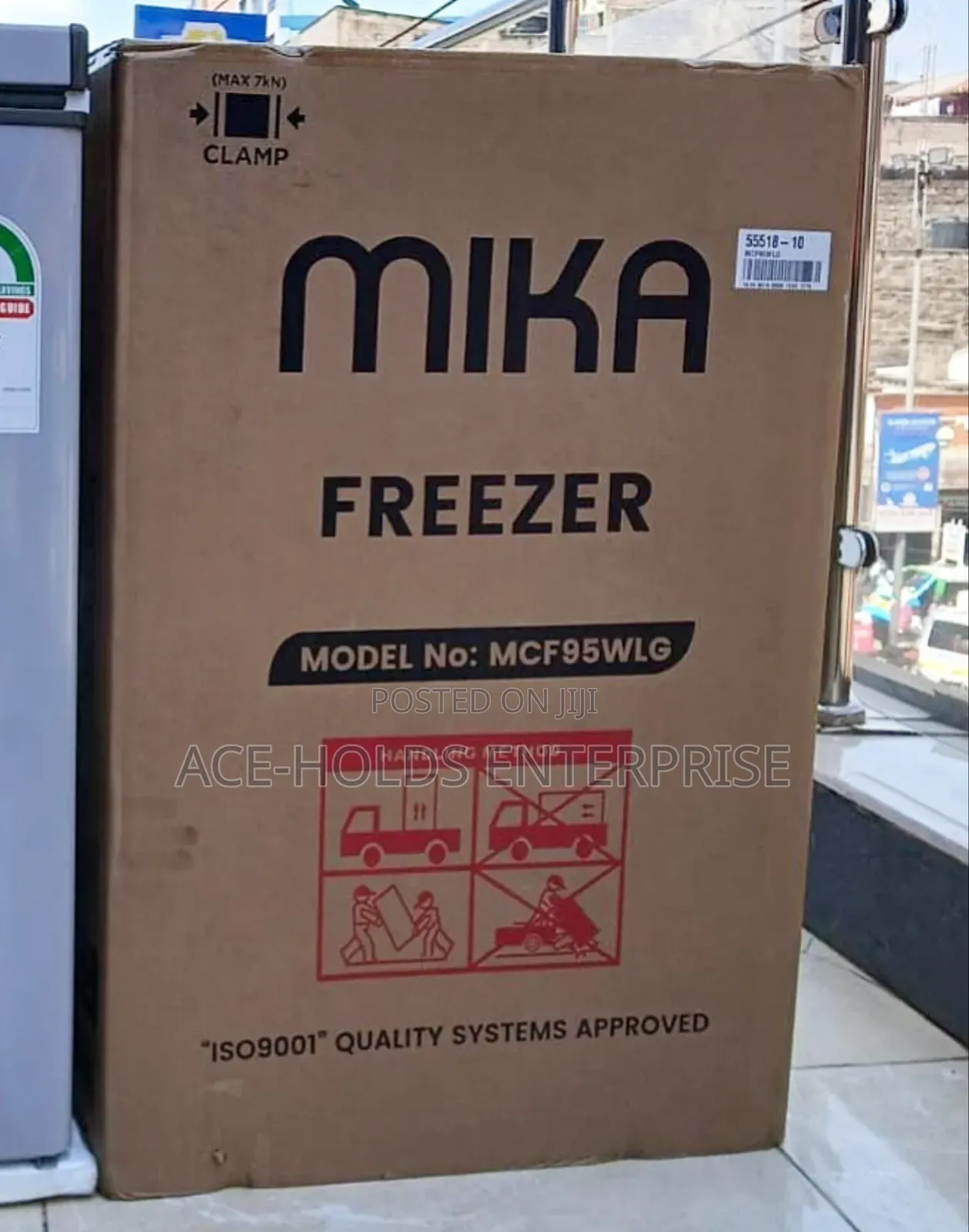 95 Litres Mika Chest Freezer (Manual Defrost) - McF95wlg