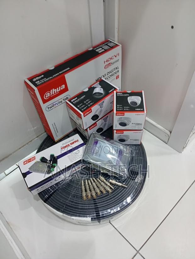 Dahua 4 Channel Video Surveillance Kit for Home Office