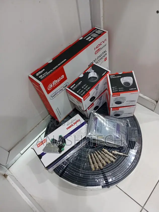 Dahua 4ch DVR Kit With Full Hd Ir Cameras
