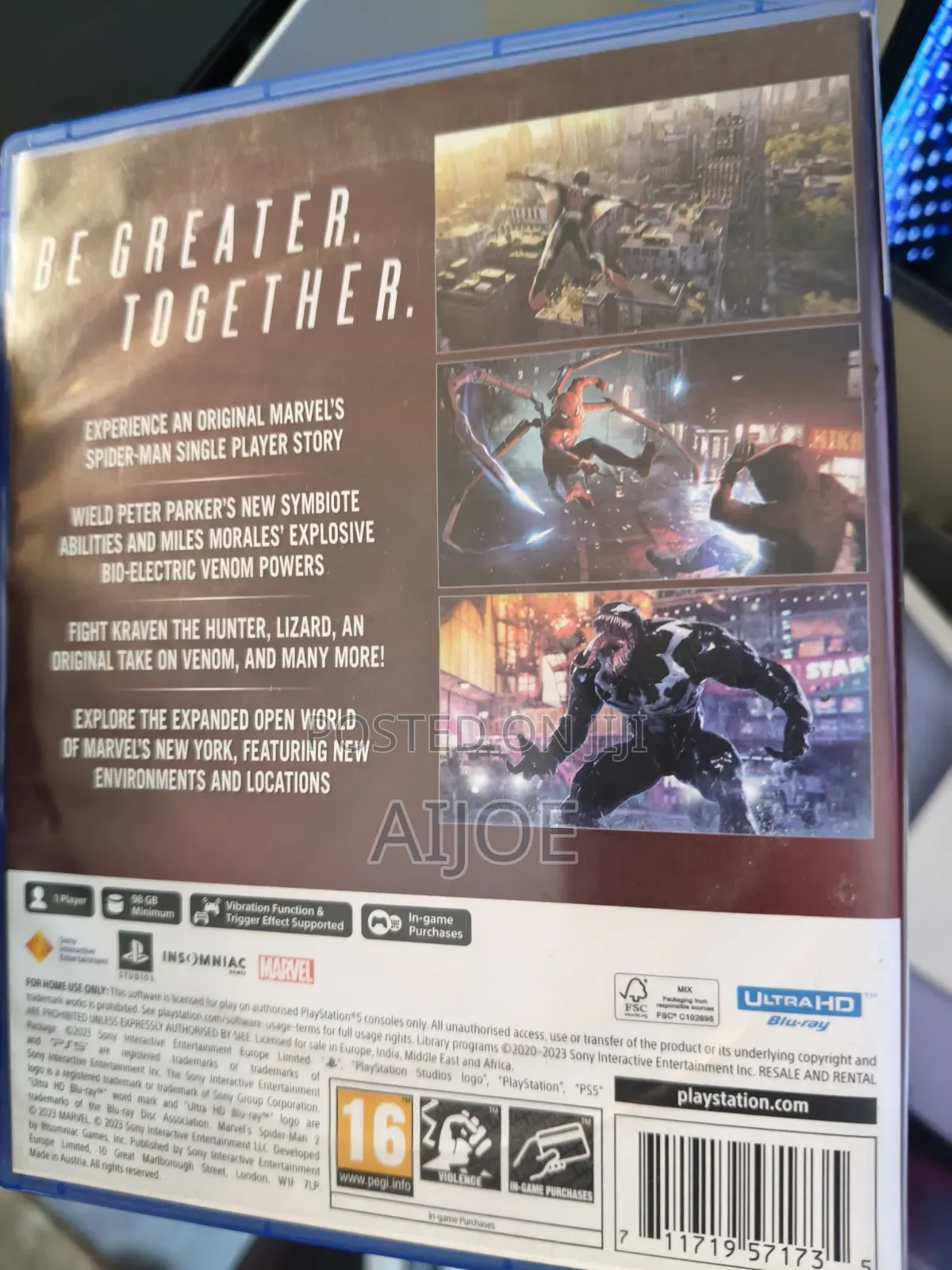 Marvel Spider Man 2 Ps5