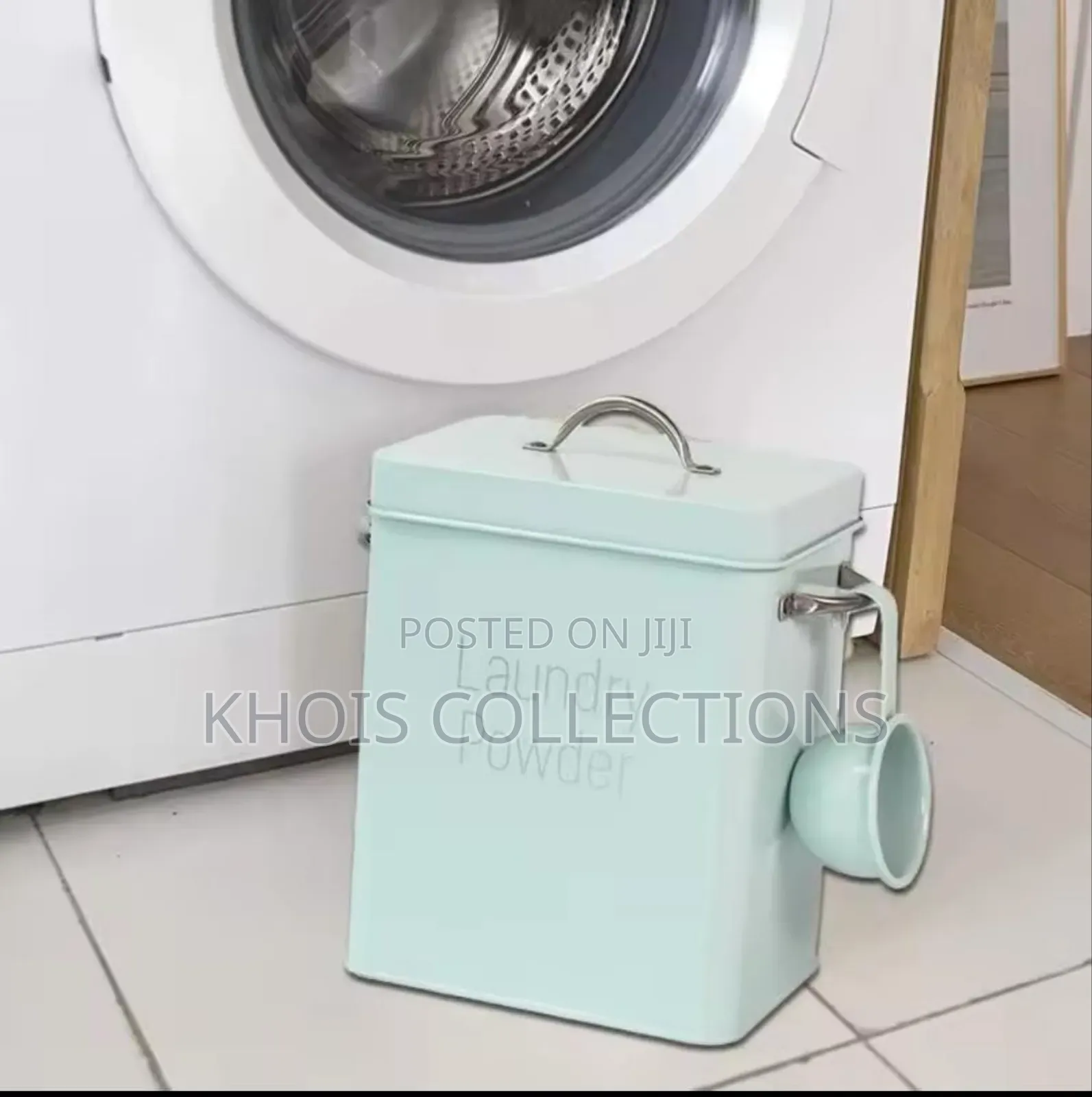 Alloy Laundry Powder Tin