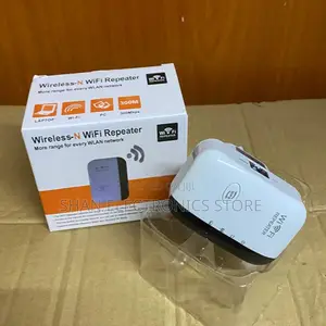Plug and Play Easy Setup 300mbps Wifi Signal Extender With WPS Wr35