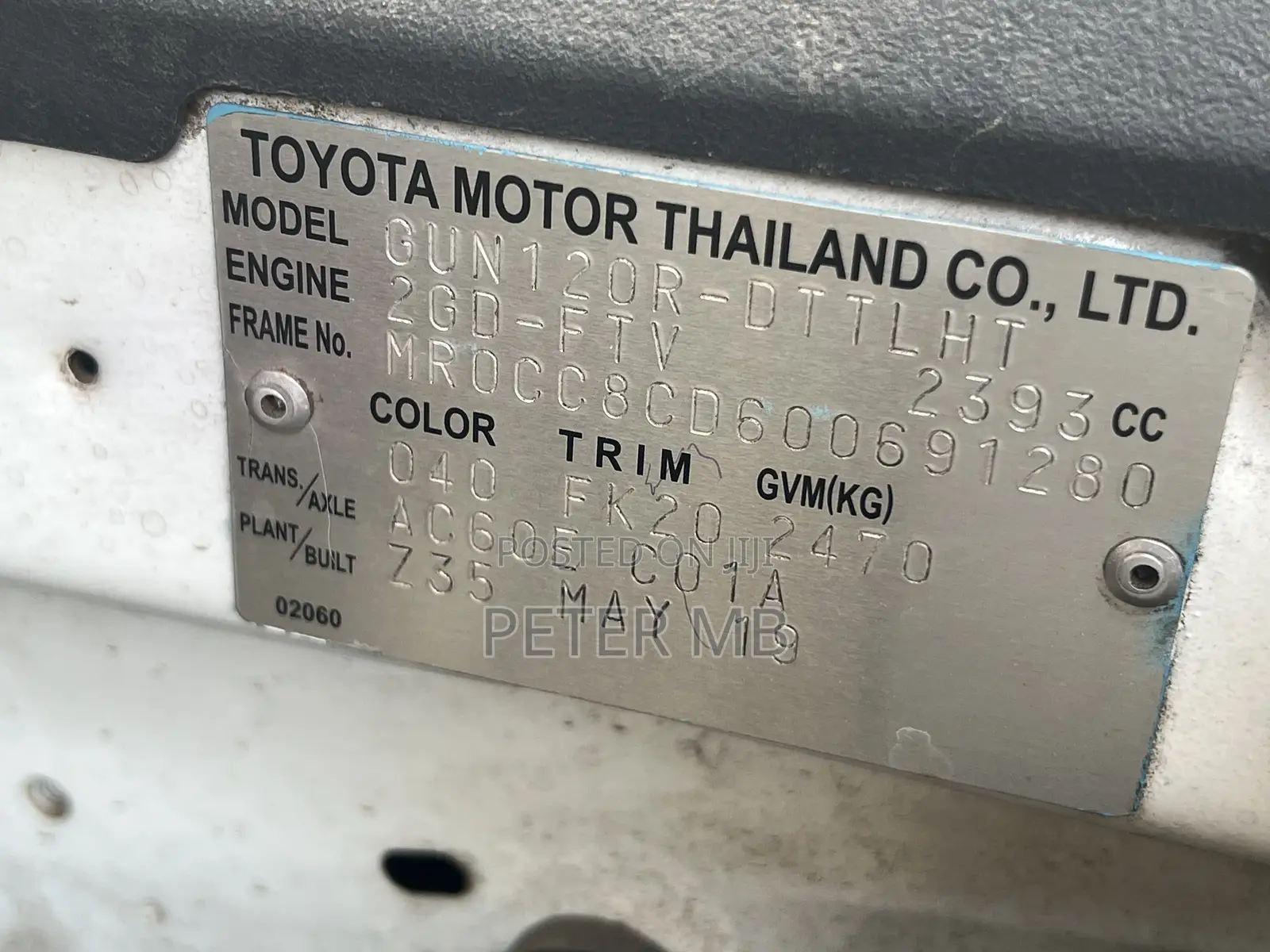 Toyota Hilux 2019 White