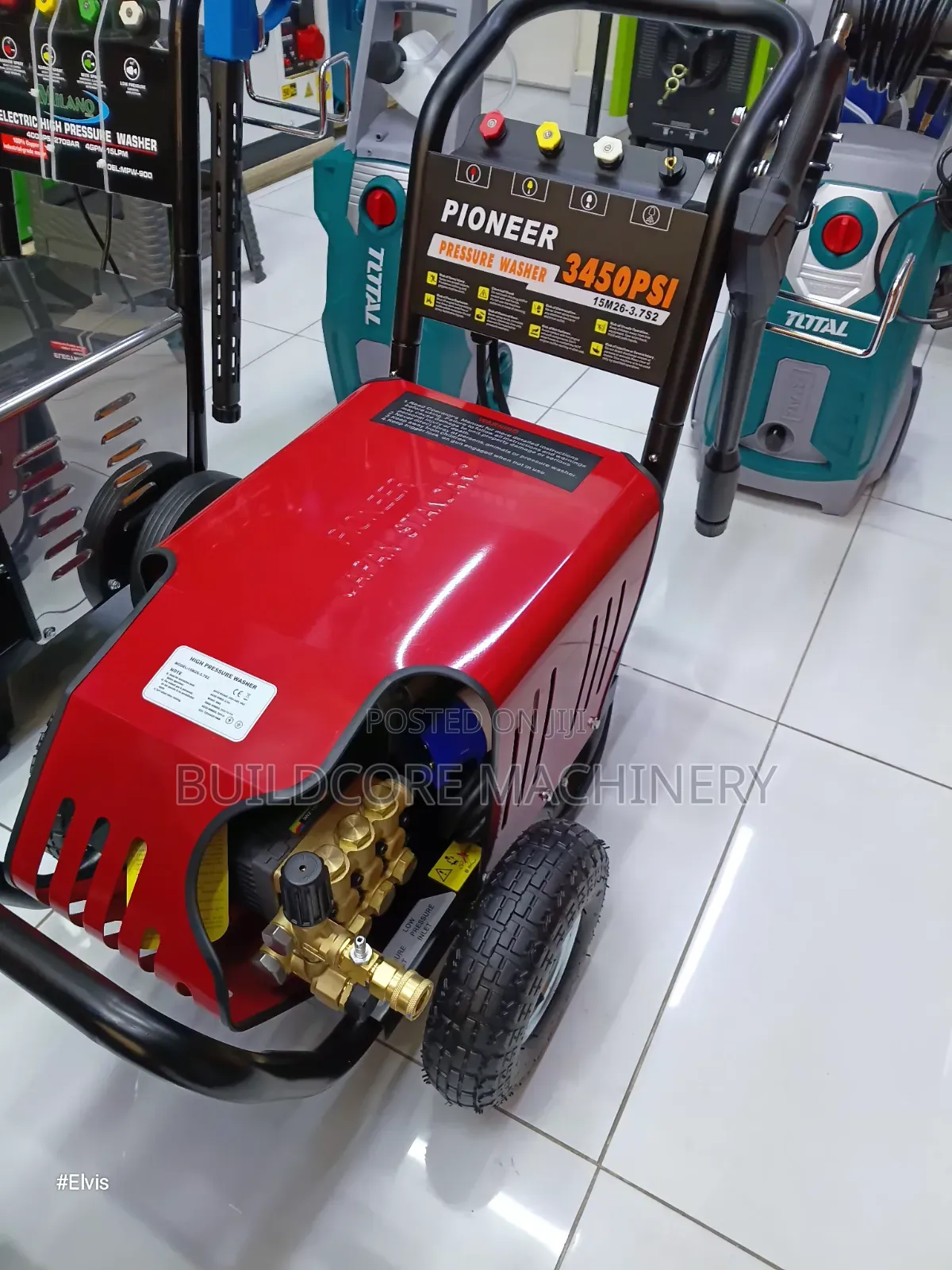 Pioneer 3450psi Electric Car Wash Machine