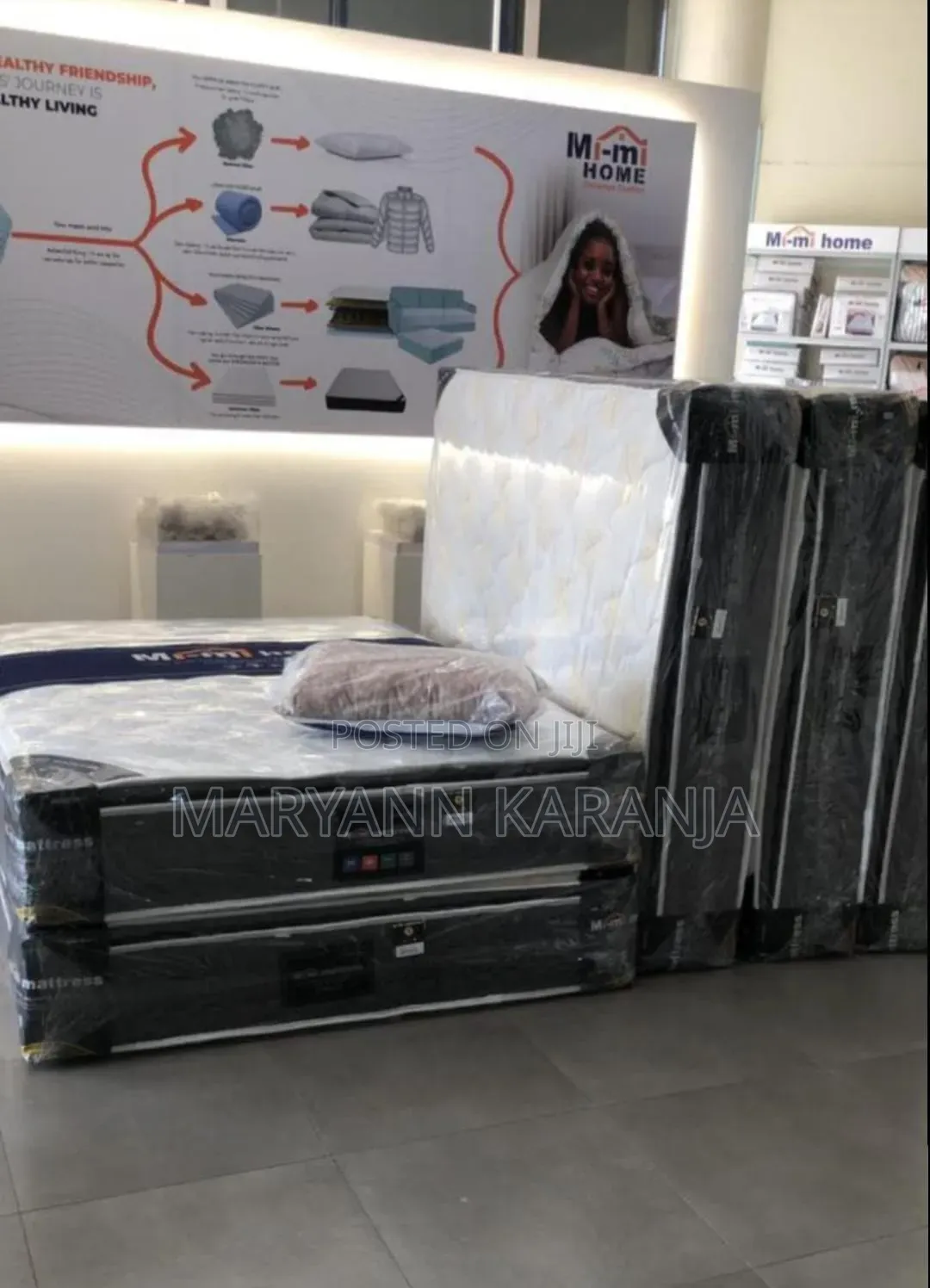 Mimi Pocket Spring Mattress 12 Inch