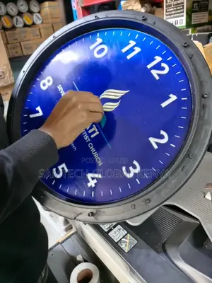 Clock Branding Services Available