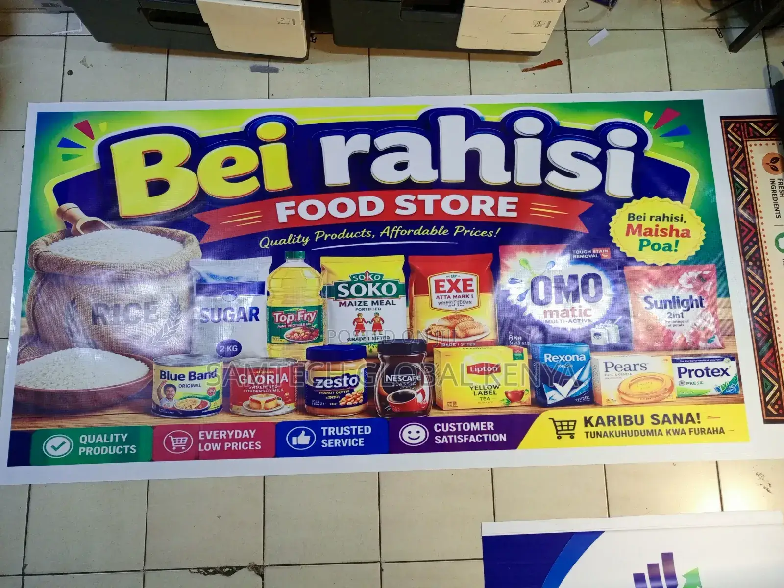 Banner Printing Available