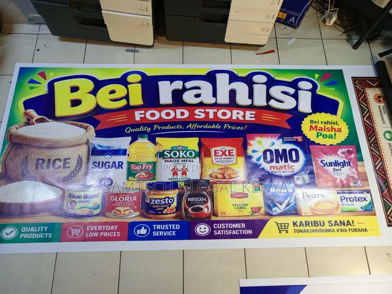 Banner Printing Available