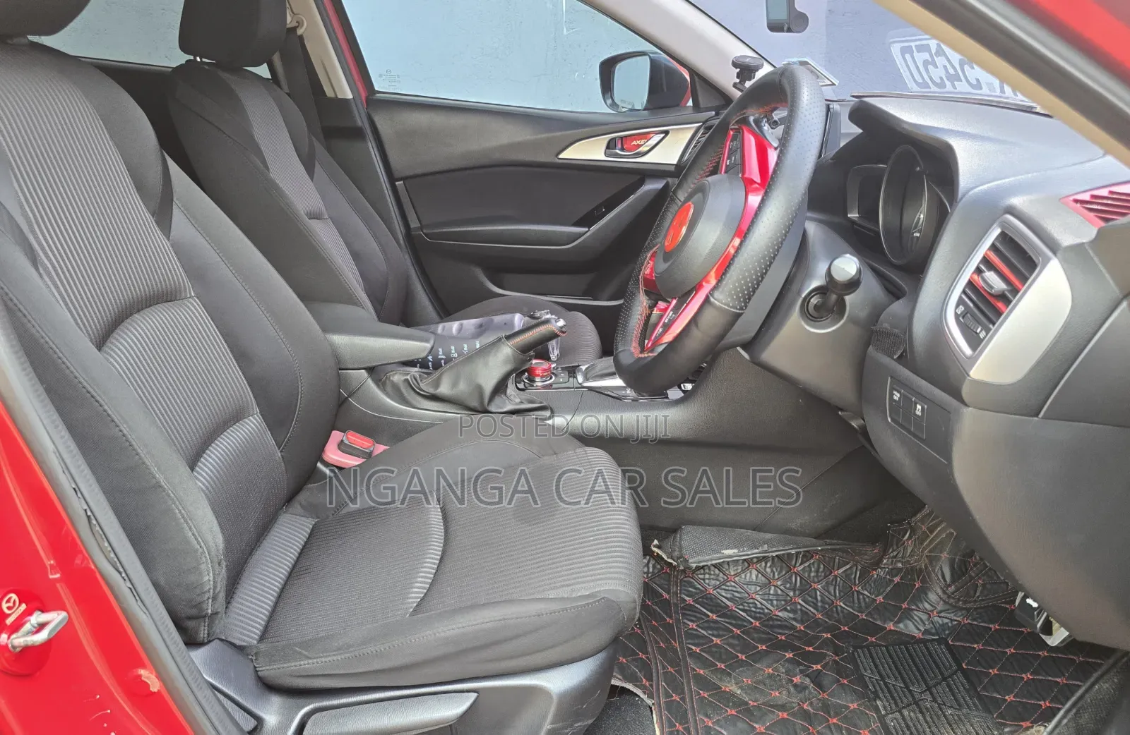 Mazda Axela 2017 Red