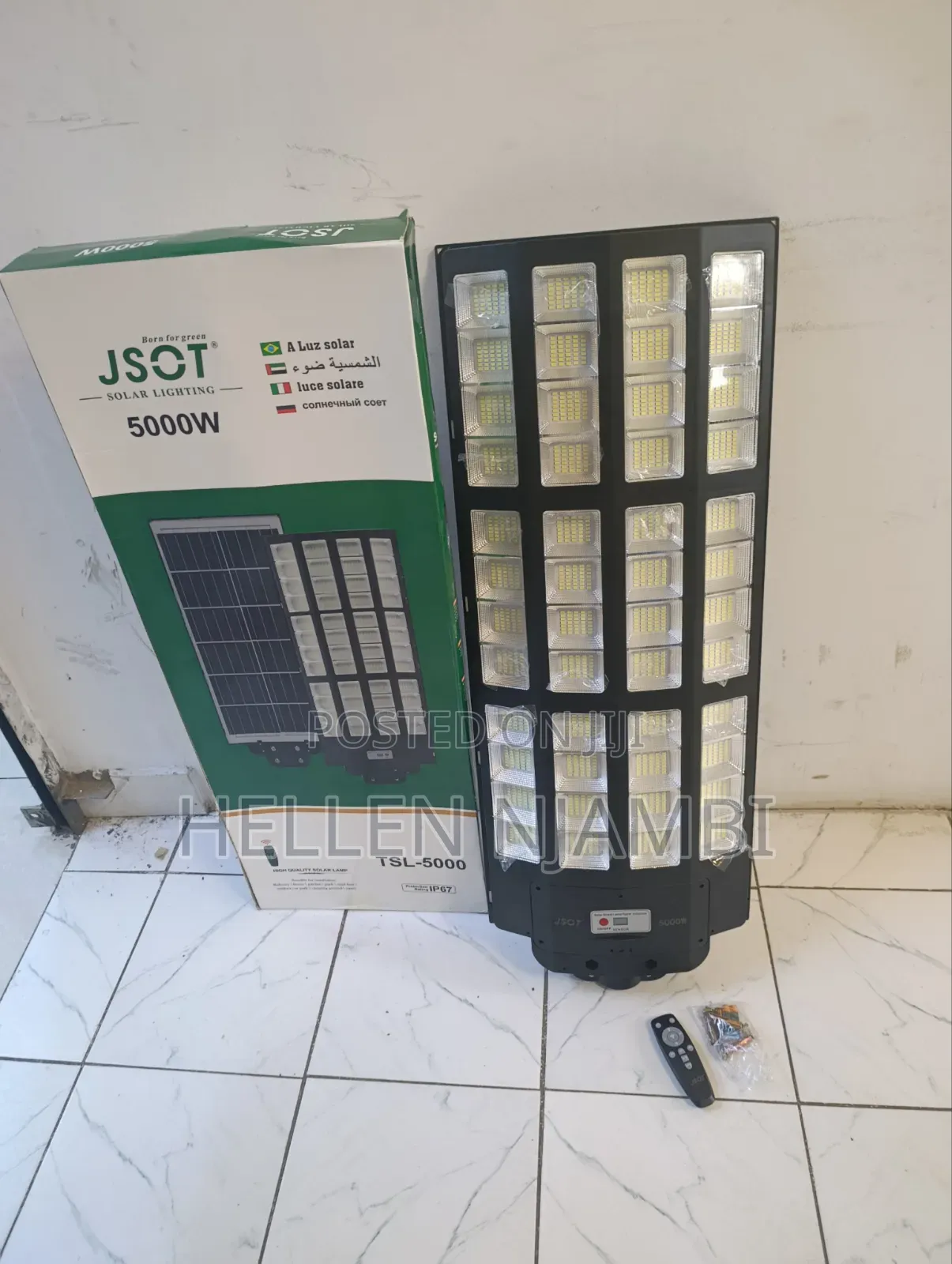 Jsot 5000watts Solar Streetlight
