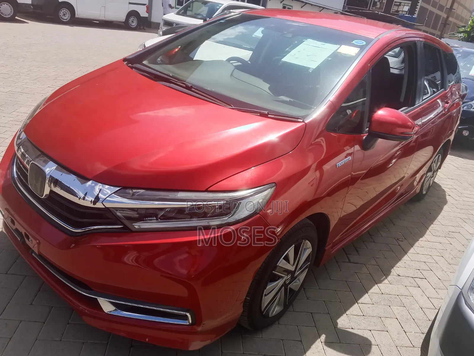 Honda Fit Shuttle 2019 Red