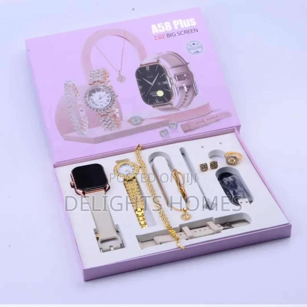 Mi60 Smartwatch Set Exquisite Jewelry_dav