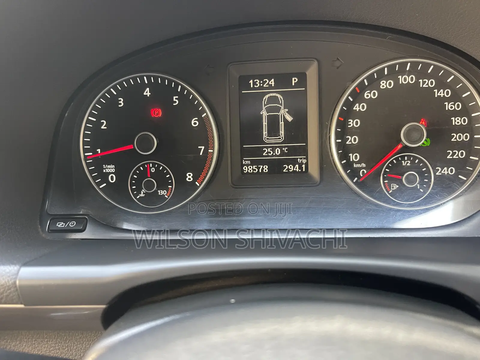 Volkswagen Touran 2015 Black