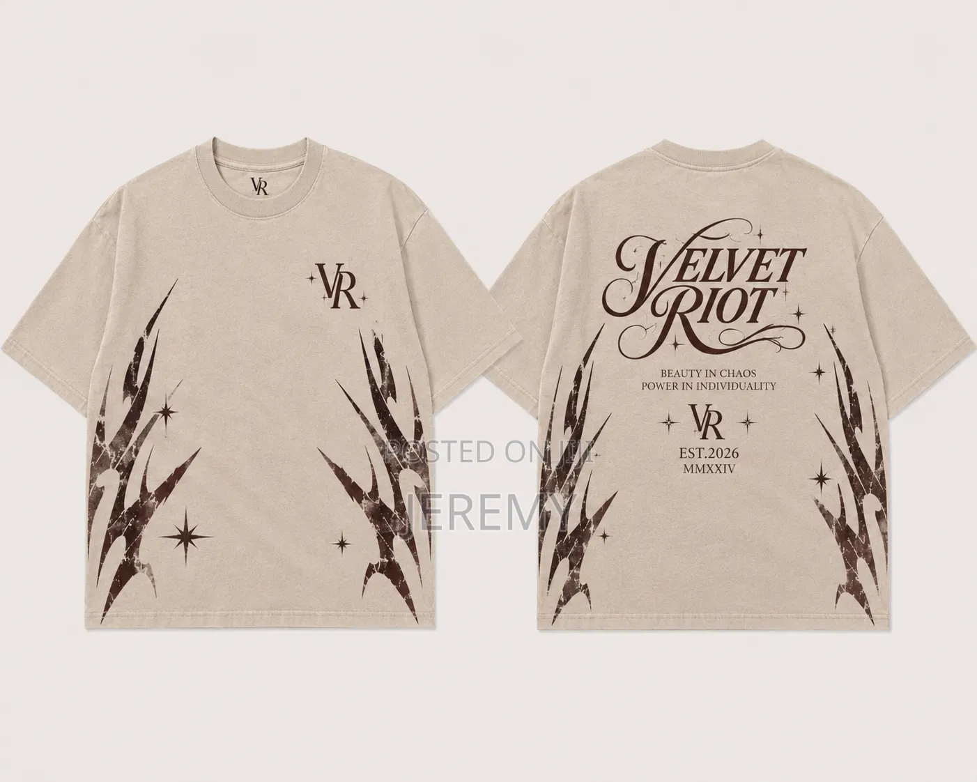 Velvet Riot – Imperial Vine Tee